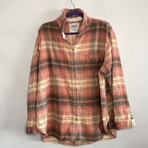 American Eagle Heavy Button Down Shirt
